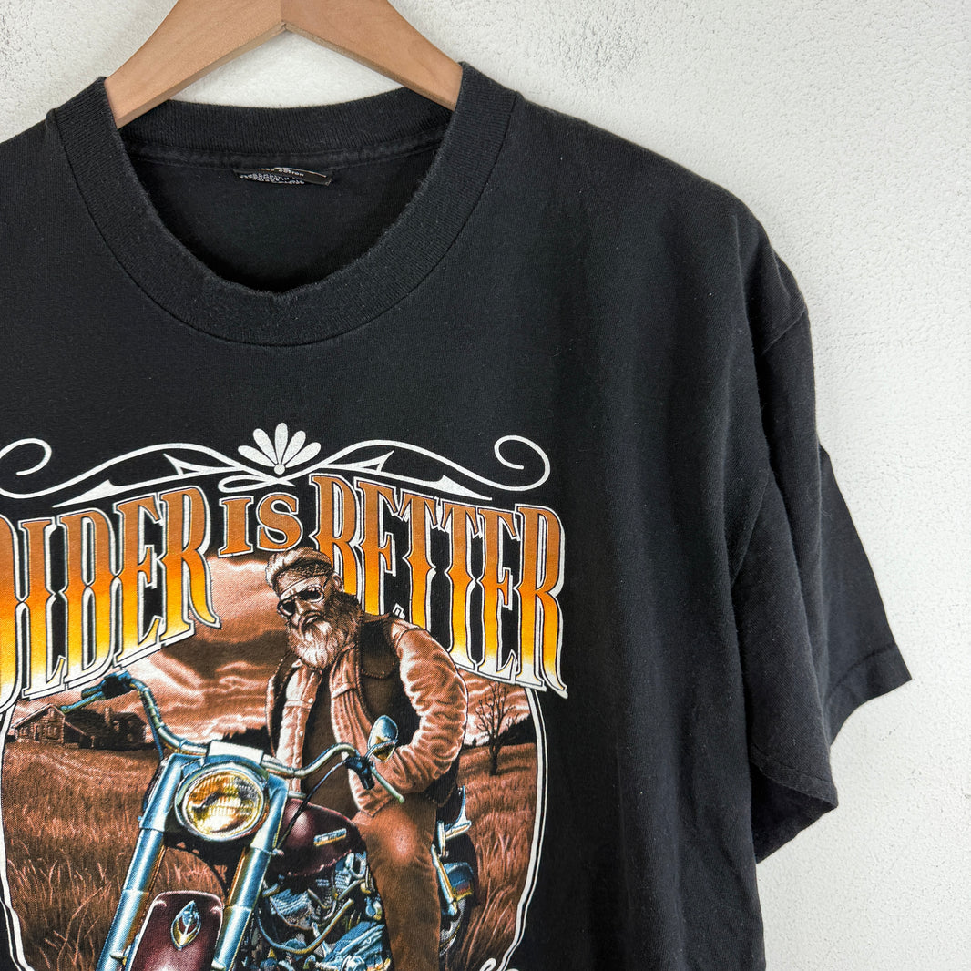 Vintage Harley Davidson Older is Better T-Shirt
