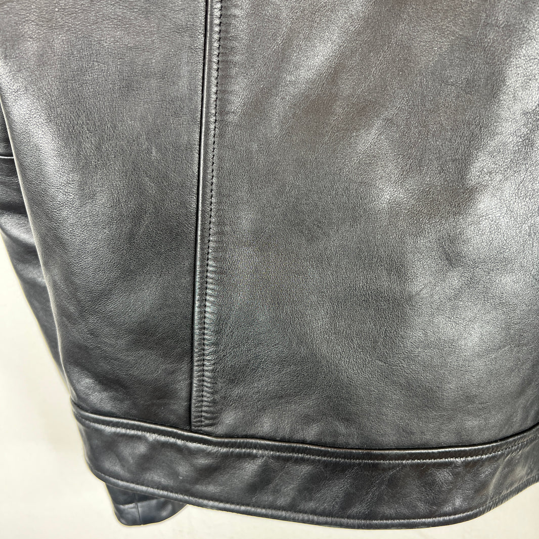 Stussy Cafe Racer Leather Jacket