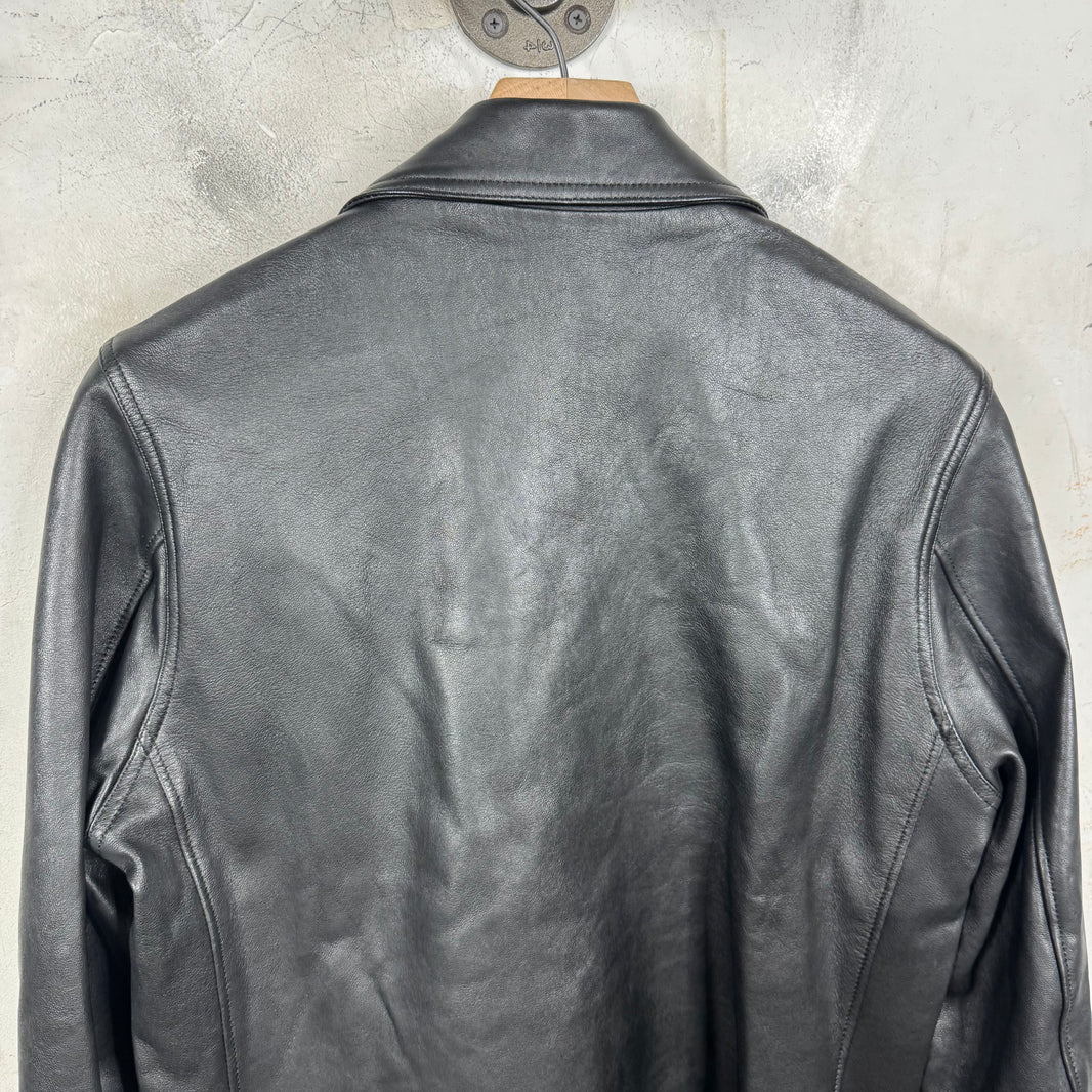 Undercover "We Make Noise" Leather Perfecto Jacket