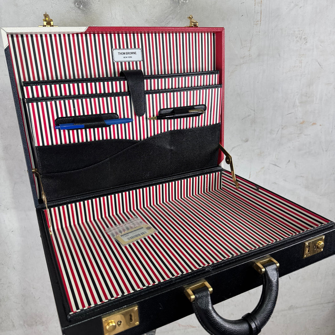 Thom Browne Hard Trunk Briefcase
