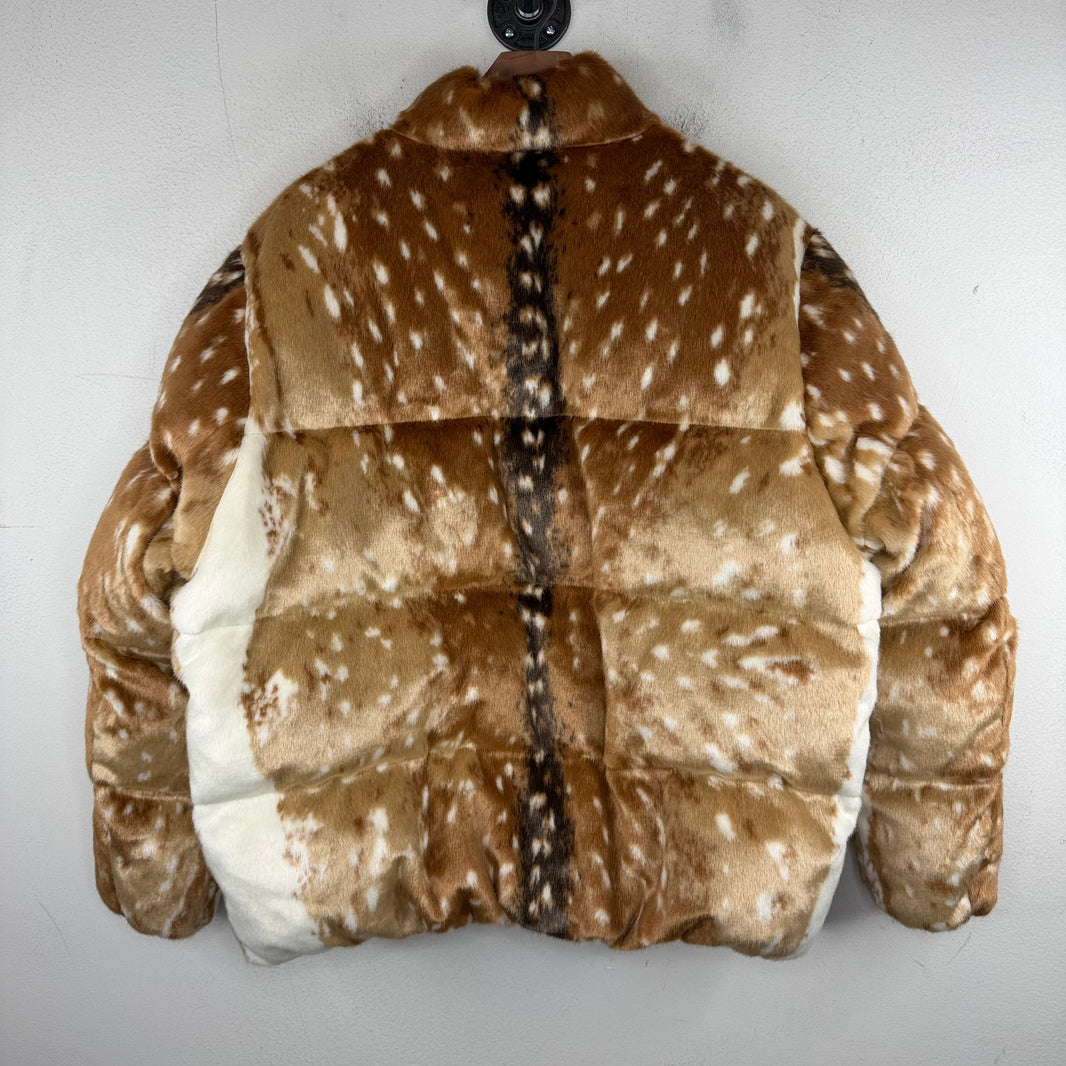Golf Le Fleur Faux Fur Puffer Jacket