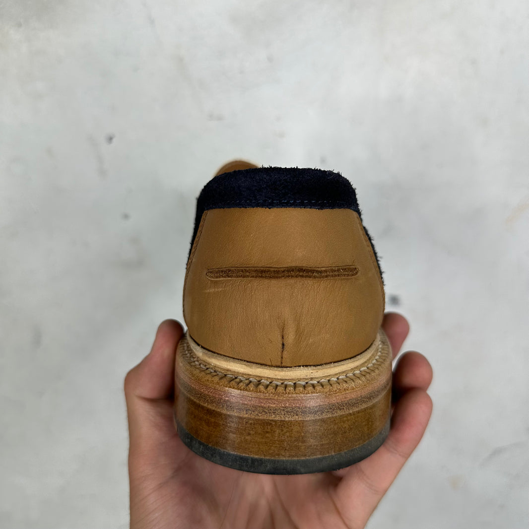 Blackstock & Weber Suede Penny Loafers