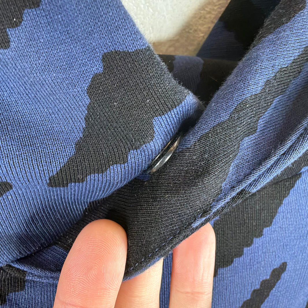 Vivienne Westwood Blue Tiger Camo Hoodie