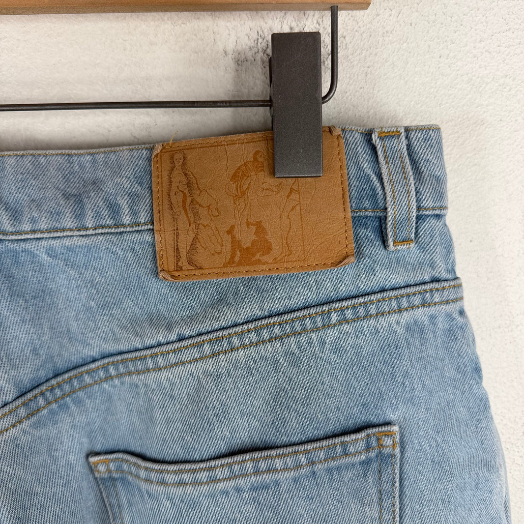 Martine Rose Light Blue Wash Baggy Jeans