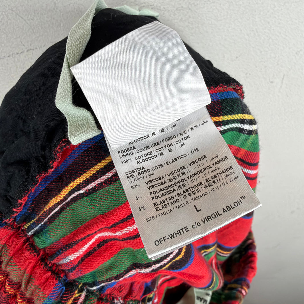 Off White Umbro Plaid Pants