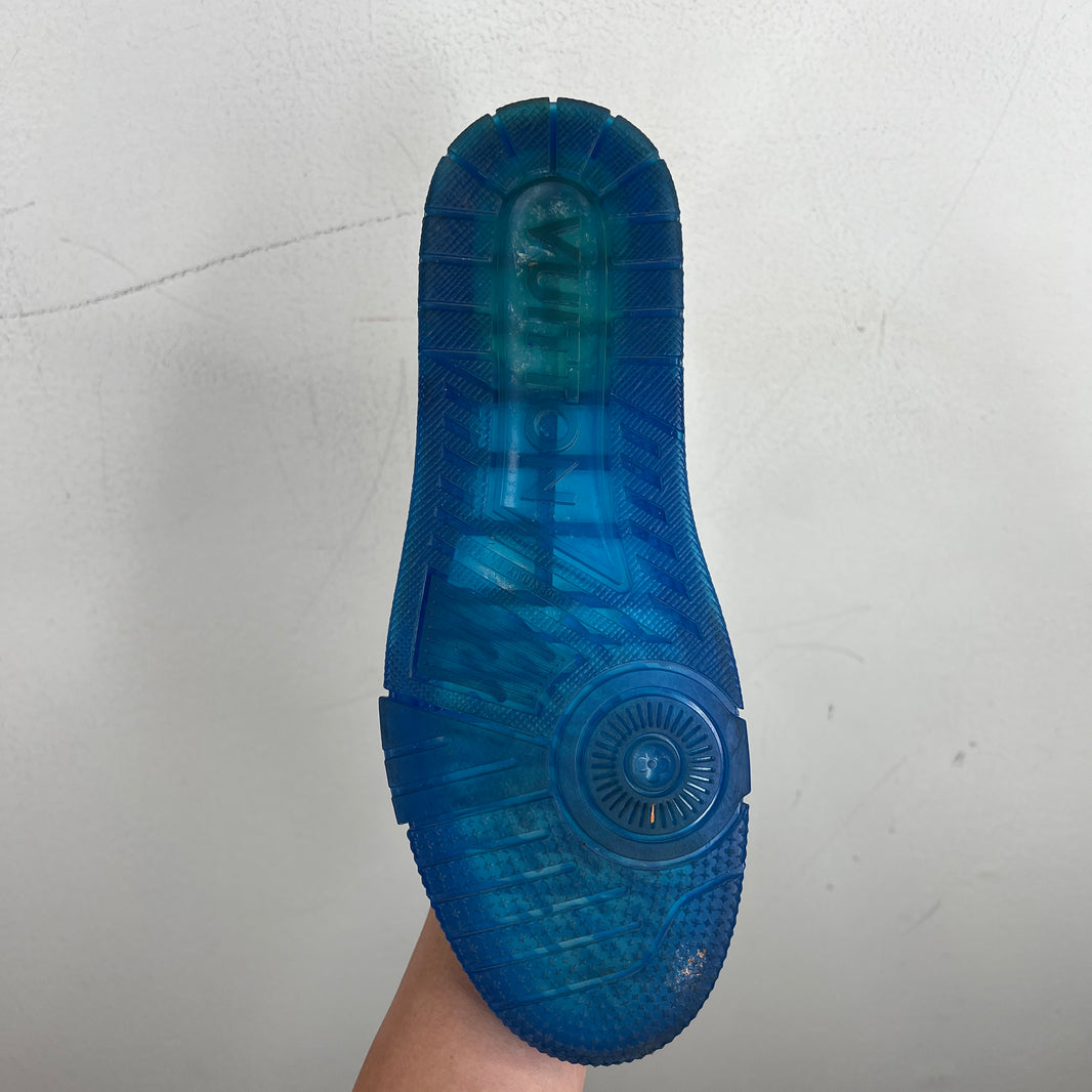 Louis Vuitton Blue Clear Trainer Lows