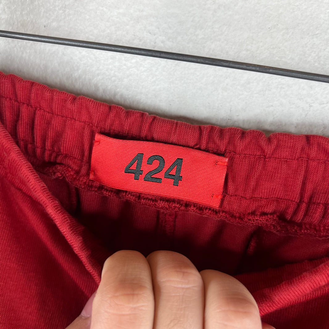 424 Red Academy Sweatpants