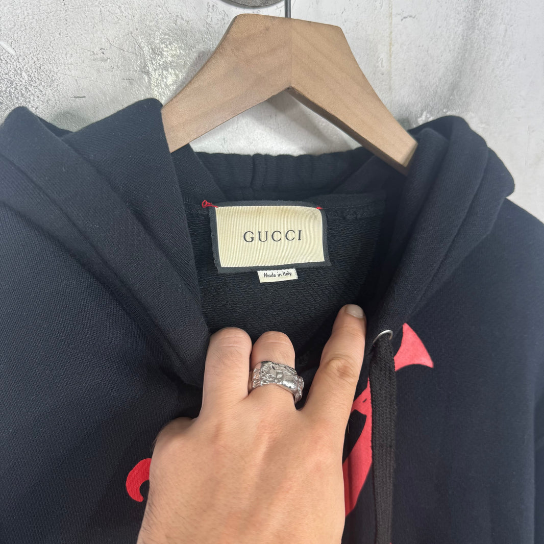 Gucci Chateau Marmont Logo Hoodie