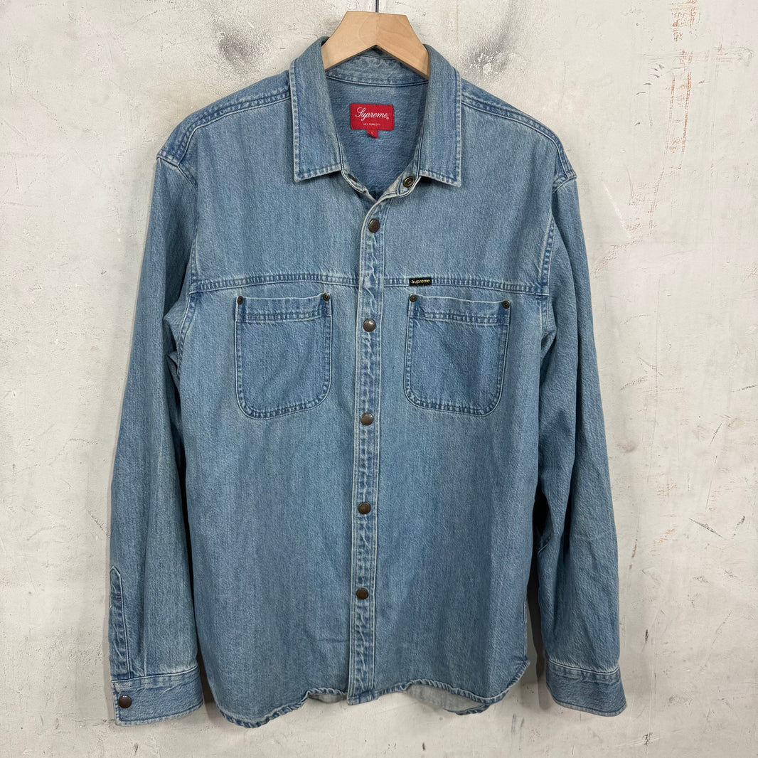Supreme Denim Snapped Overshirt
