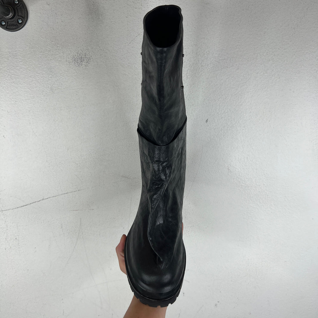 424 Paper Leather Dragon Rider Boot
