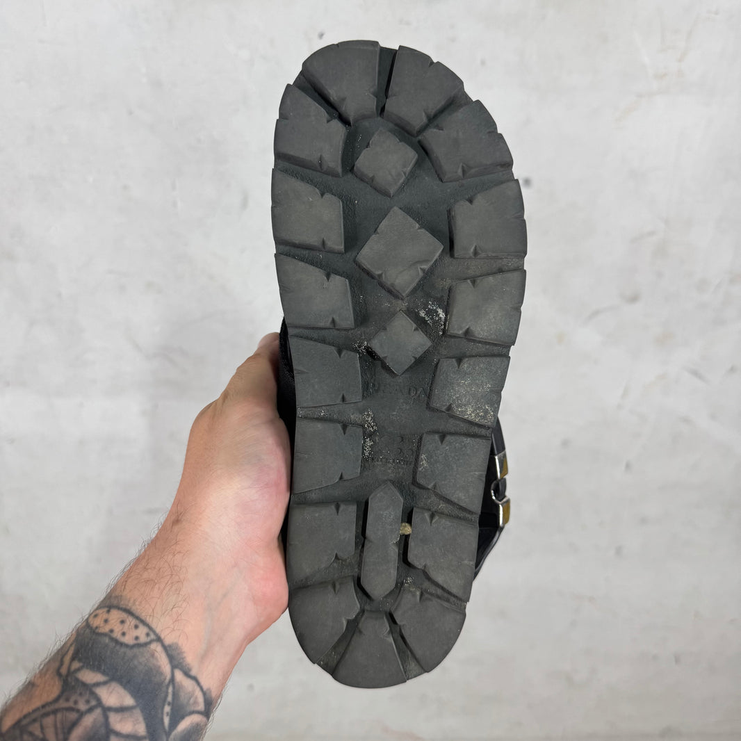 Prada Straped Logo Sandals