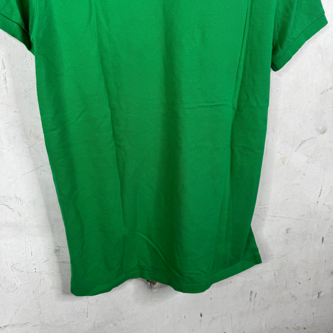 Ralph Lauren Green Printed Equipment Polo Shirt