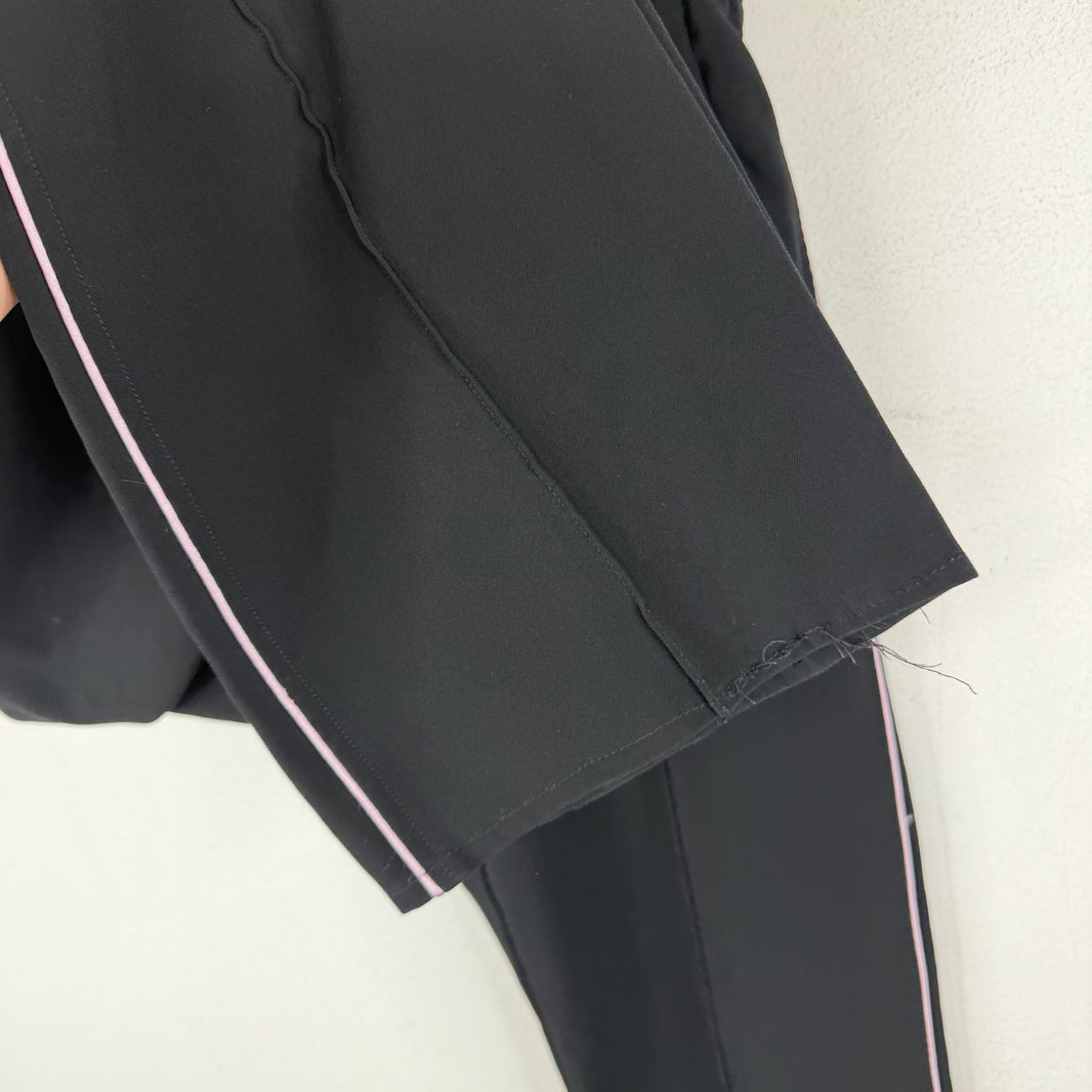Needles Black Pleated Western Track Pants
