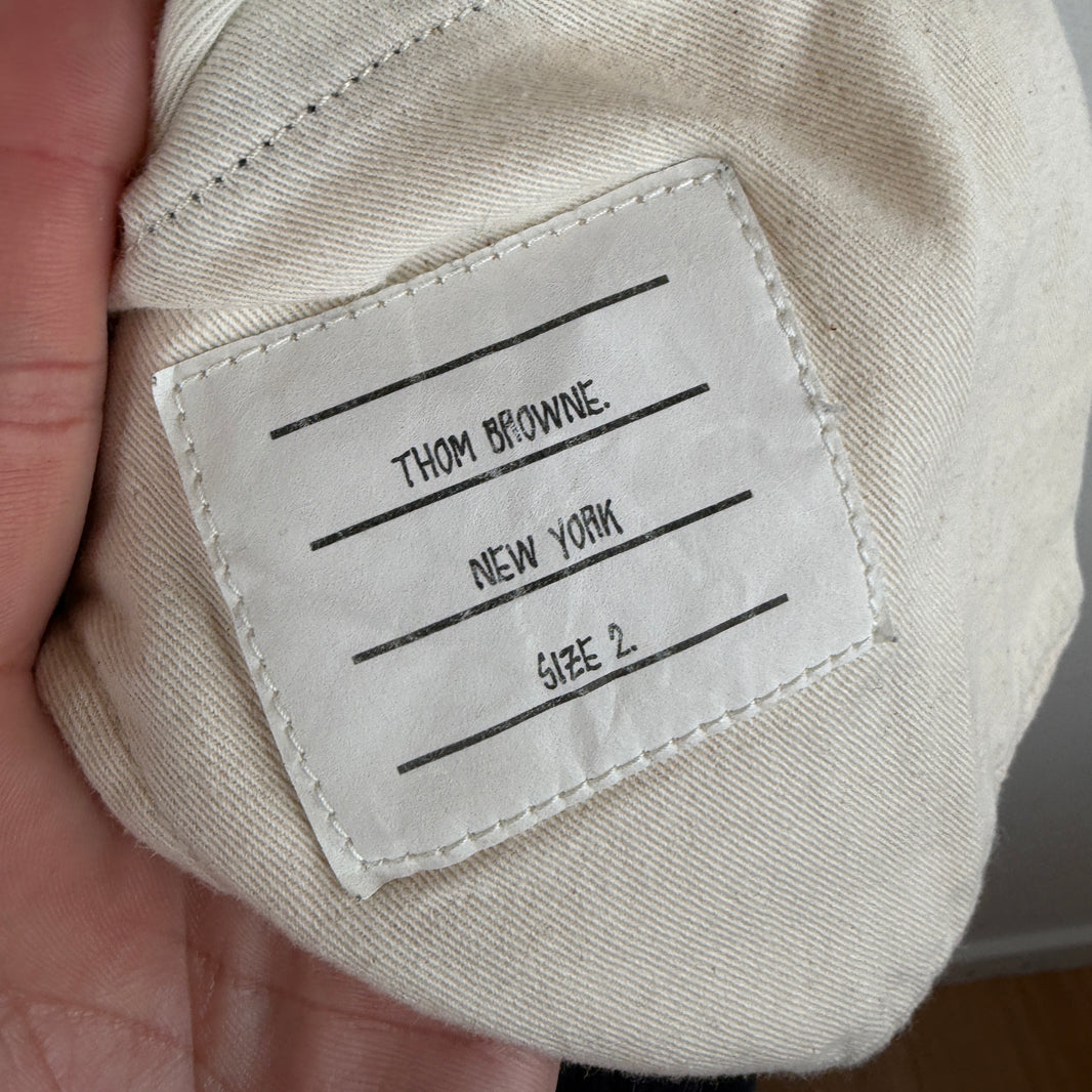 Thom Browne Navy Corduroy Trousers