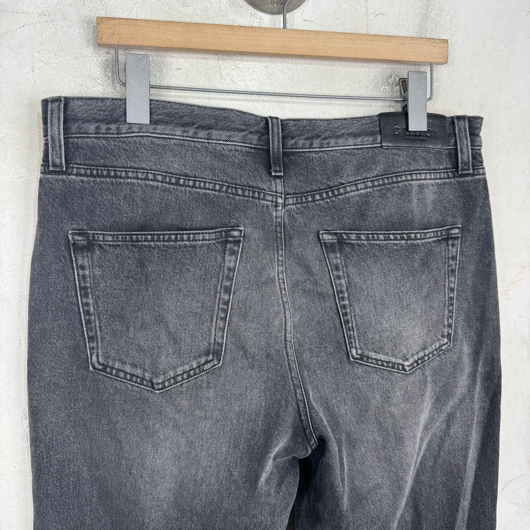 Gucci Charcoal Wash Horse Bit Jeans