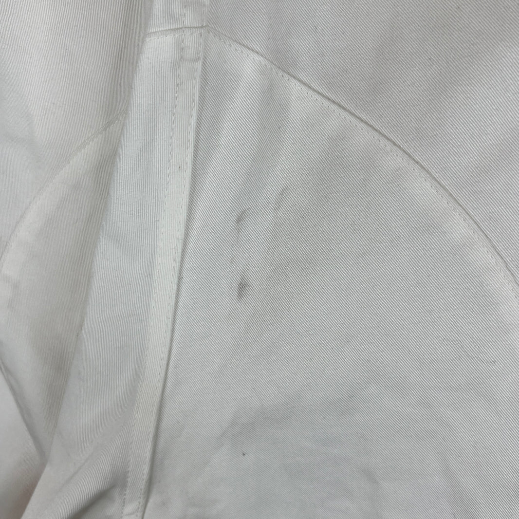 Balenciaga White Kick Knee Cargo Trousers