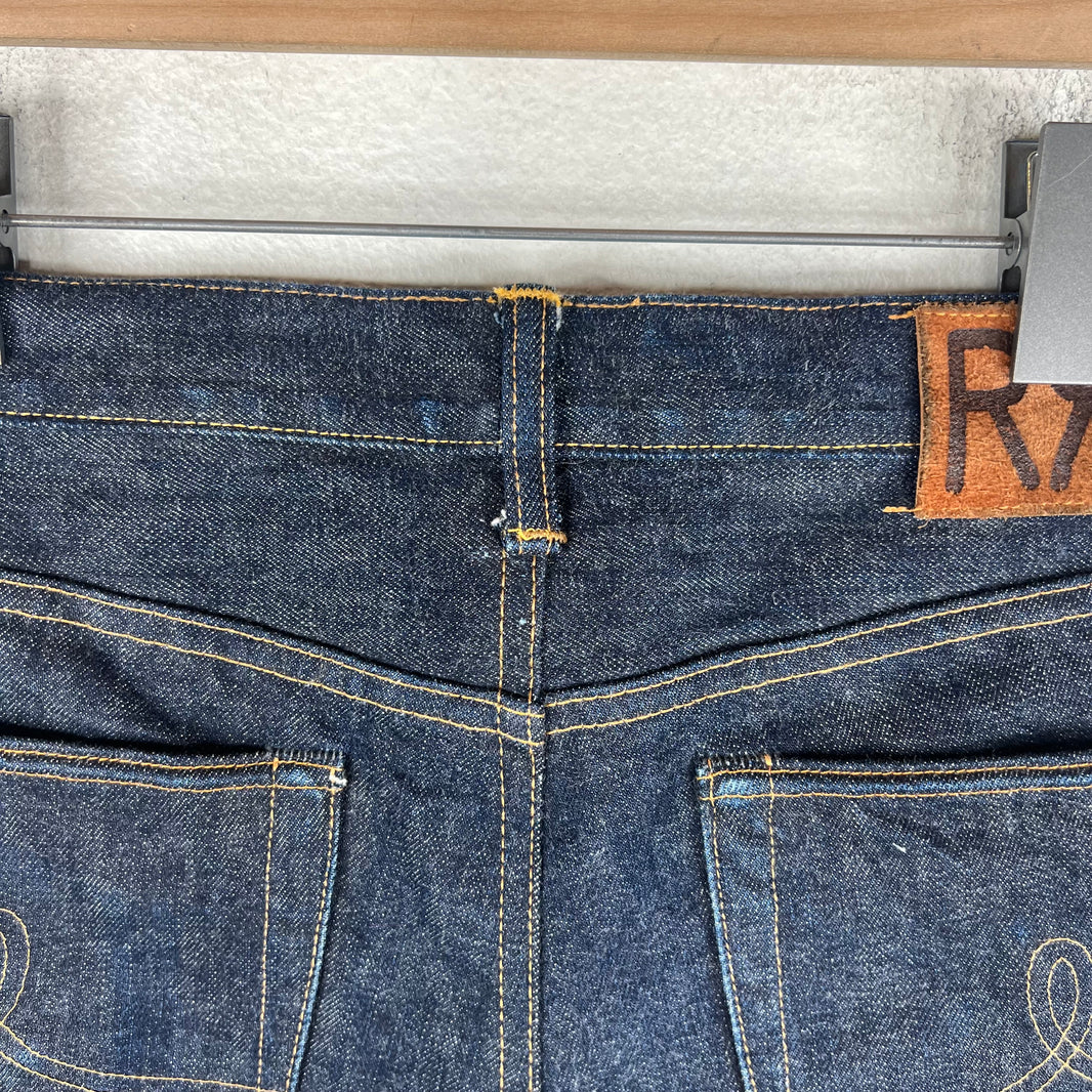 RRL Straight Leg Indigo Selvedge Jeans