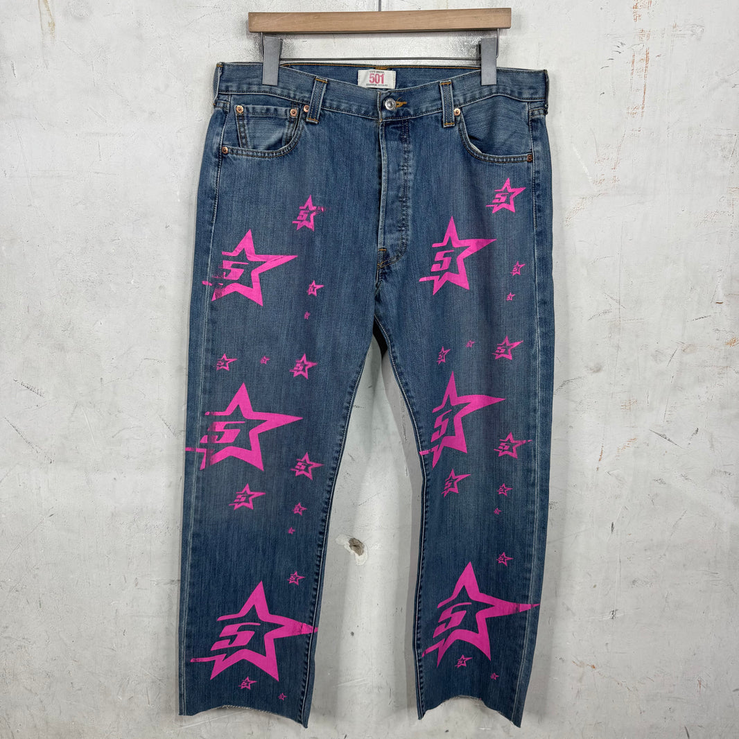 Levis x Sp5der Printed Jeans