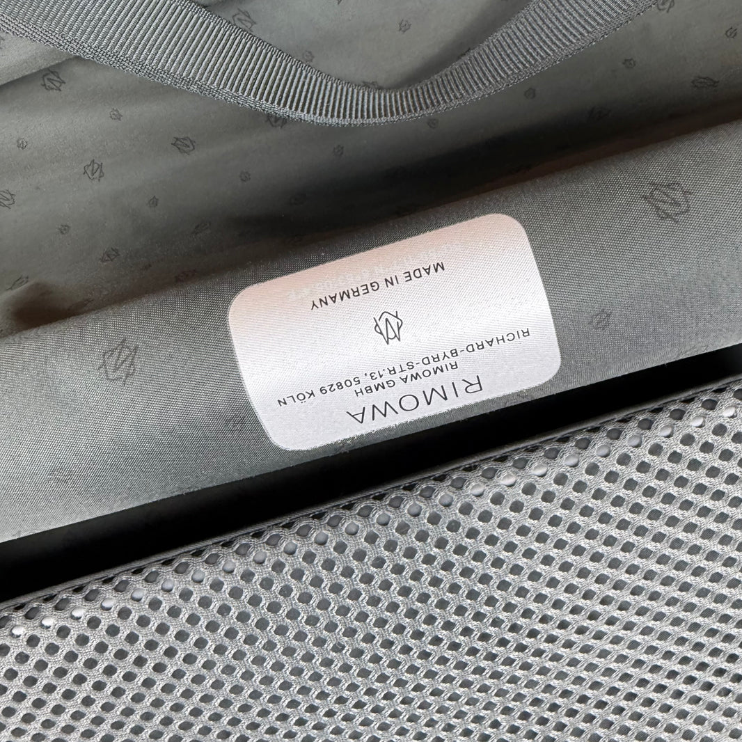 Rimowa Classic Cabin Carry On Aluminum Suitcase