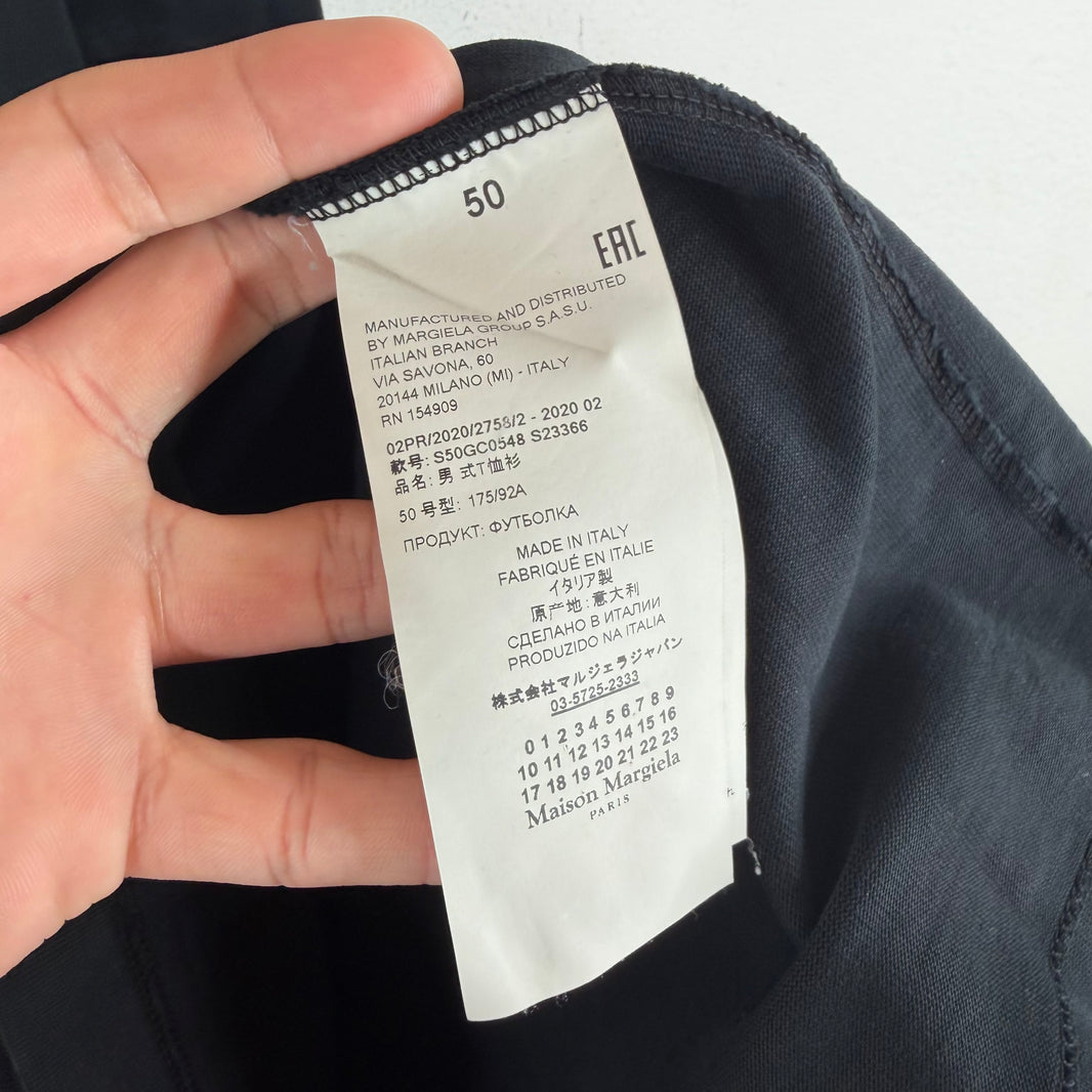 Margiela Black Oversized T-Shirt