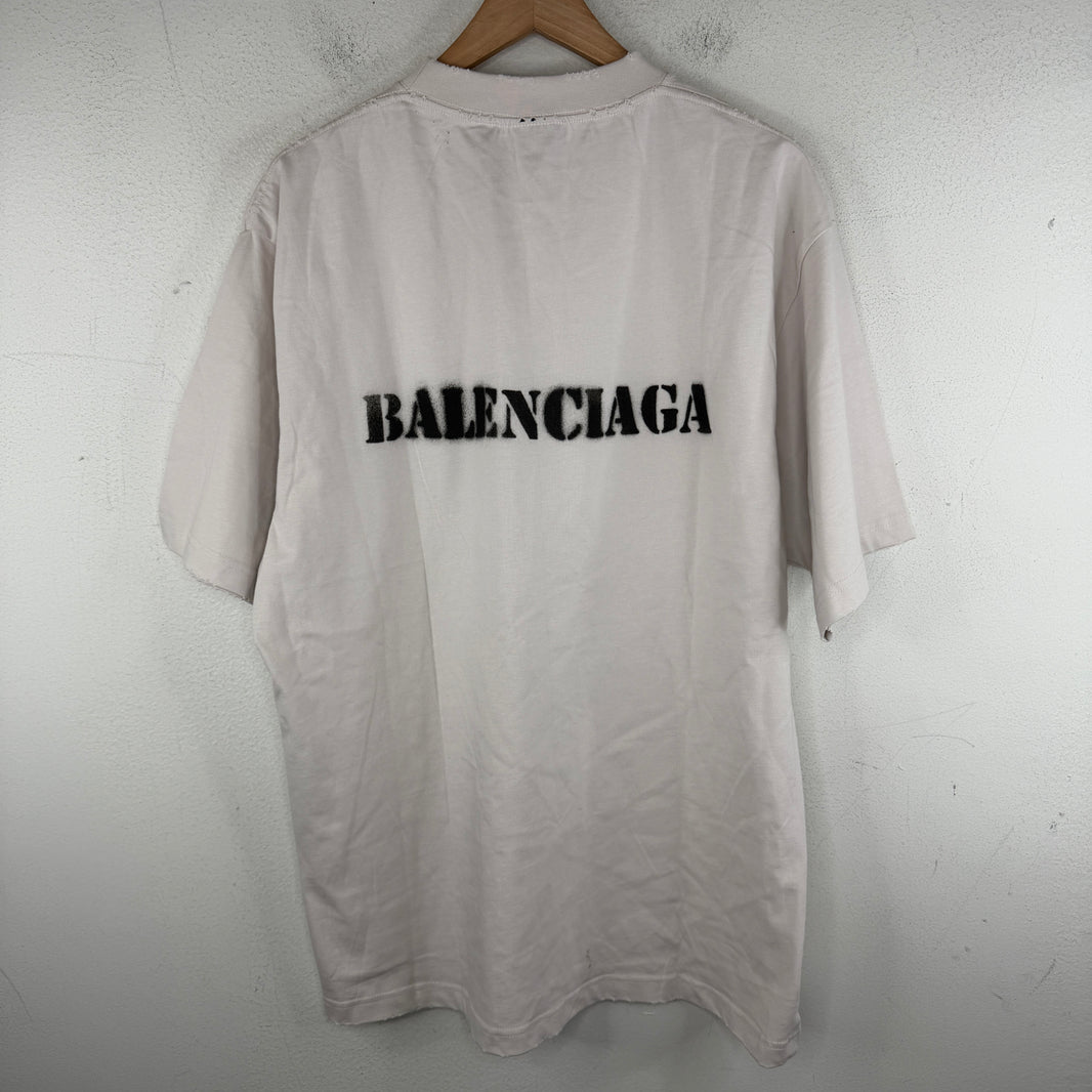 Balenciaga Stencil Logo T-Shirt