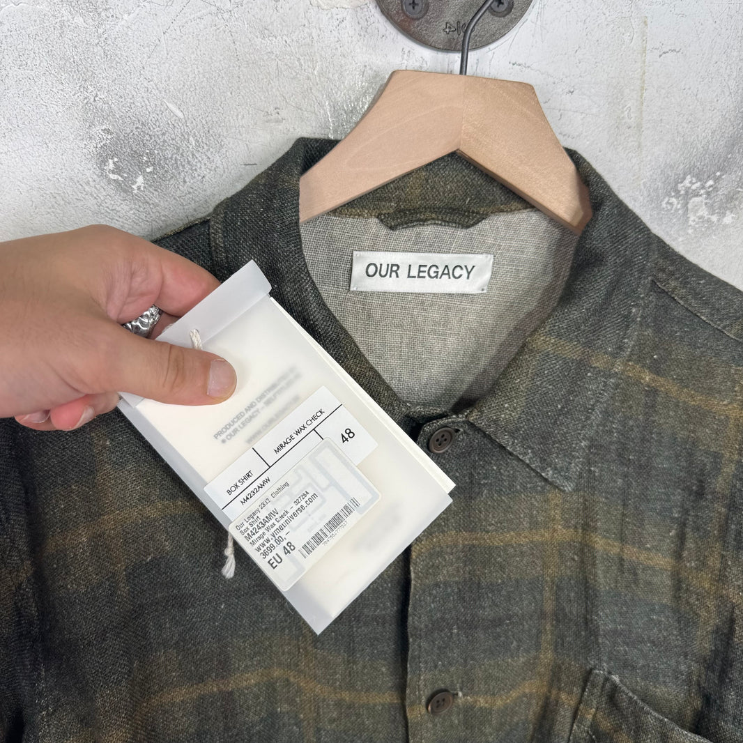 Our Legacy Box Flannel Shirt
