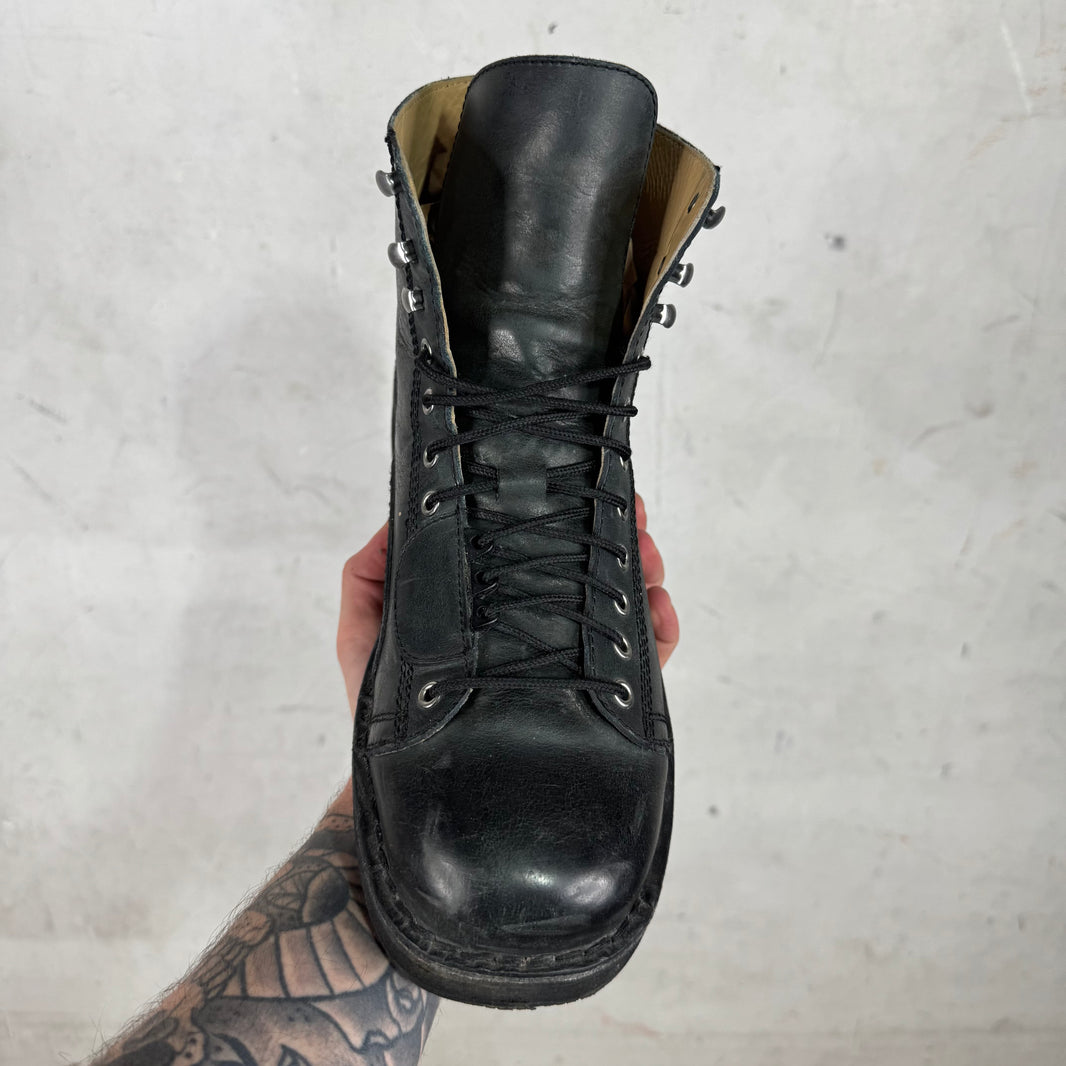 Yohji Yamamoto Regulation Lace Up Boots