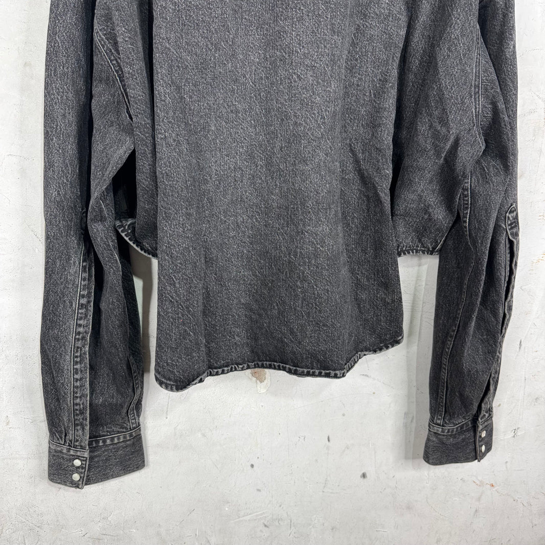 Vetements x Levis Western Snap Denim Overshirt