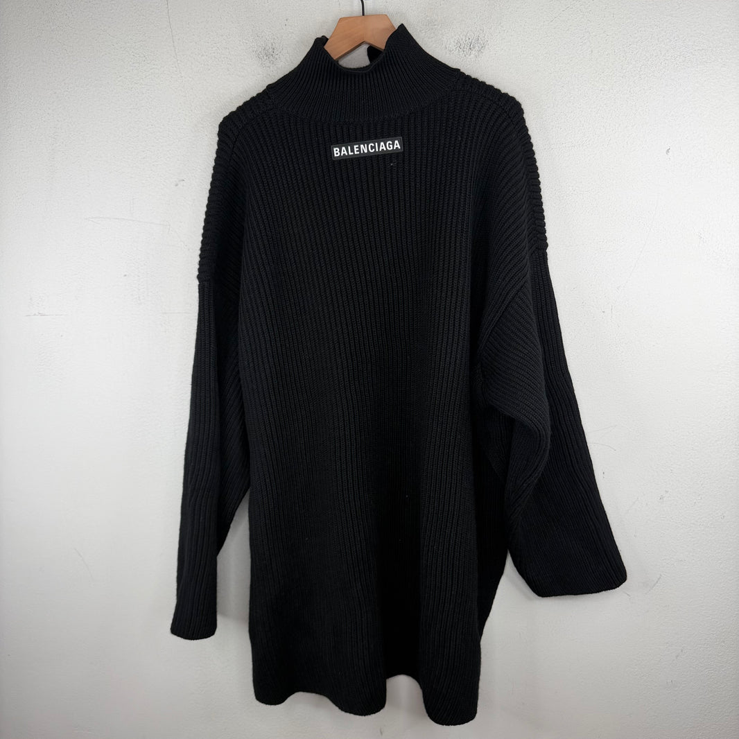 Balenciaga Skiwear Quarter Zip Knit Sweater
