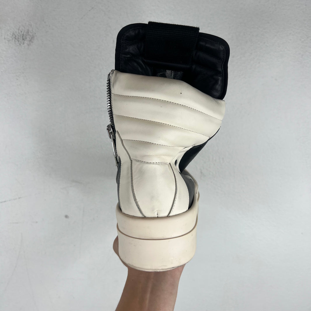 Rick Owens Milk/White Bumper Geobaskets