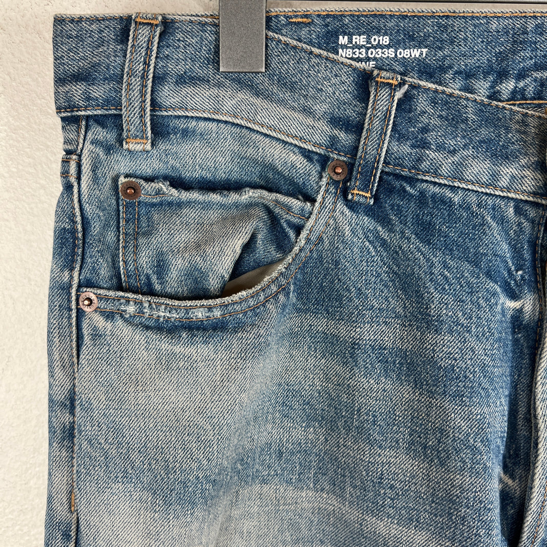 Celine Blue Kurt Distressed Denim Jeans