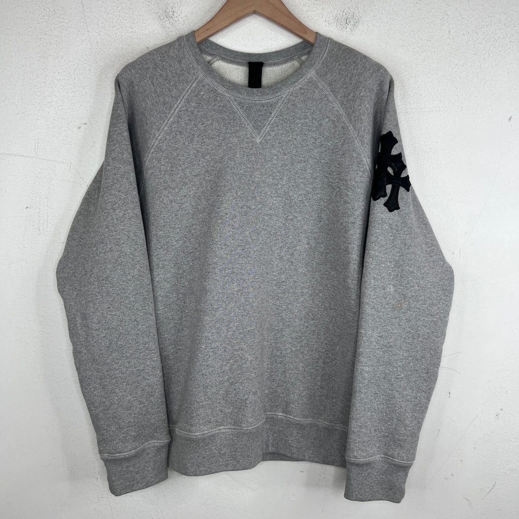 Chrome Hearts Paperjam Grey Crewneck
