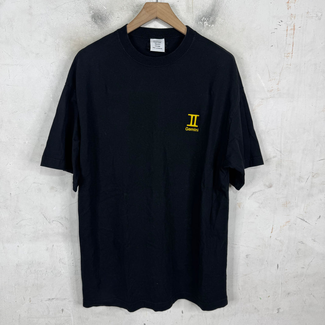 Vetements Gemini T-Shirt