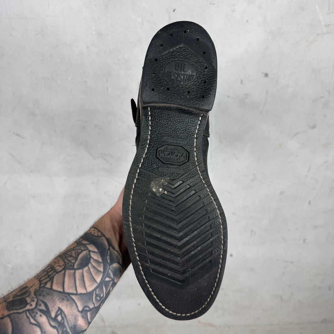 Vintage Leather Engineer Boots