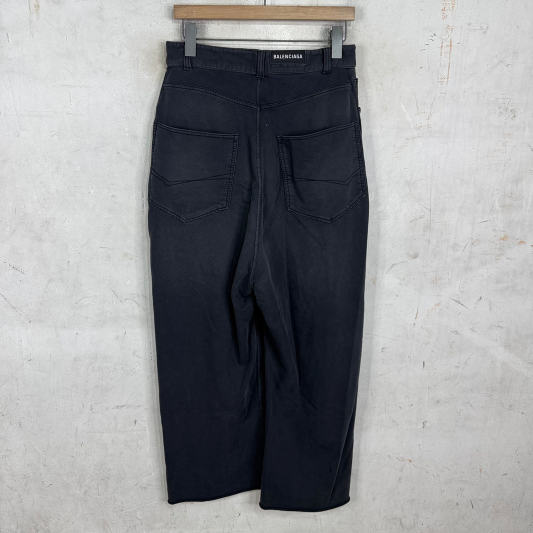 Balenciaga Faded Sweatpant Jeans