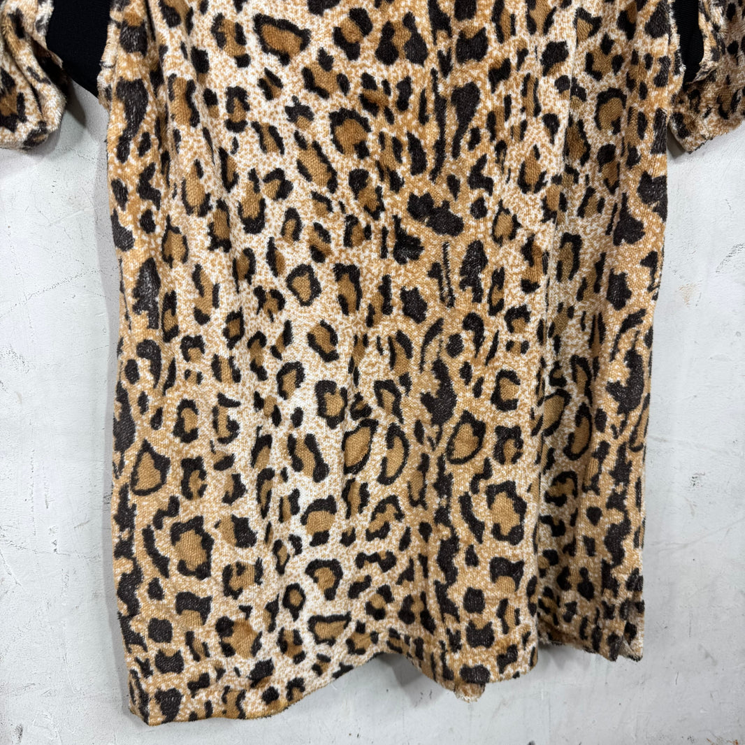 Mastermind Japan Cheetah Paneled Shirt