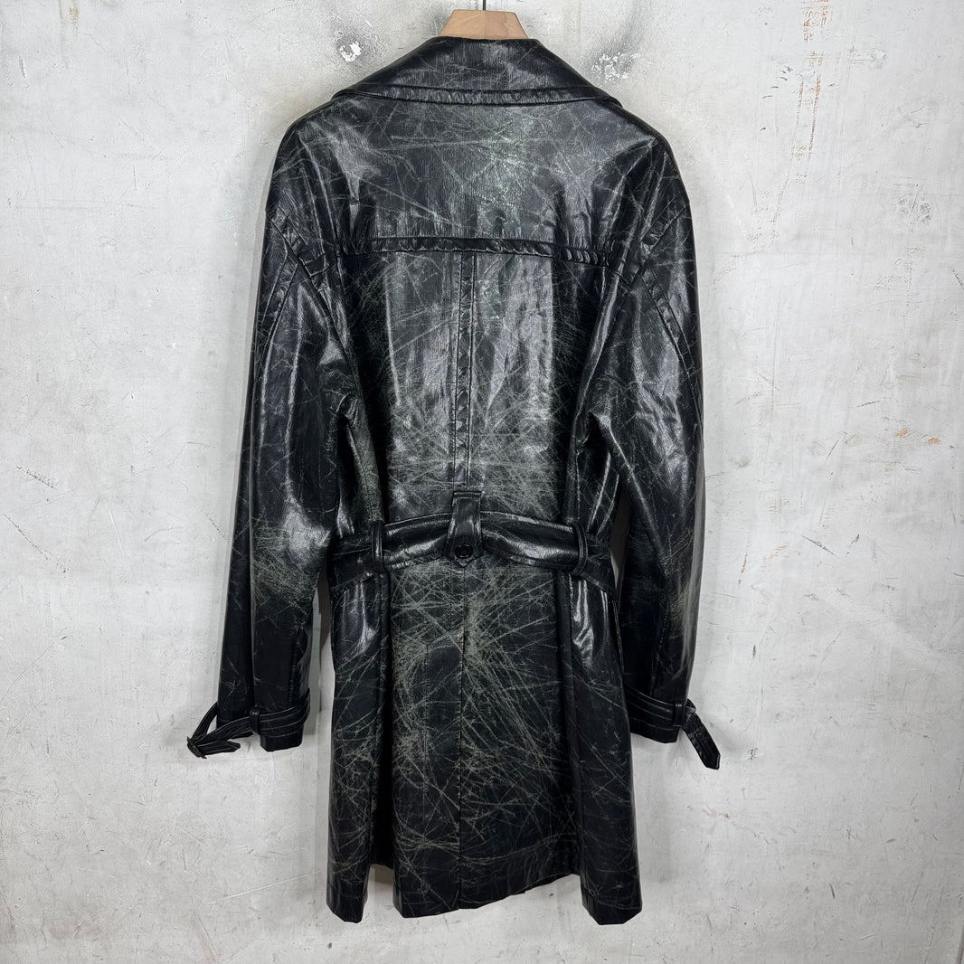 Dolce Gabanna 90's Coated Trench Jacket