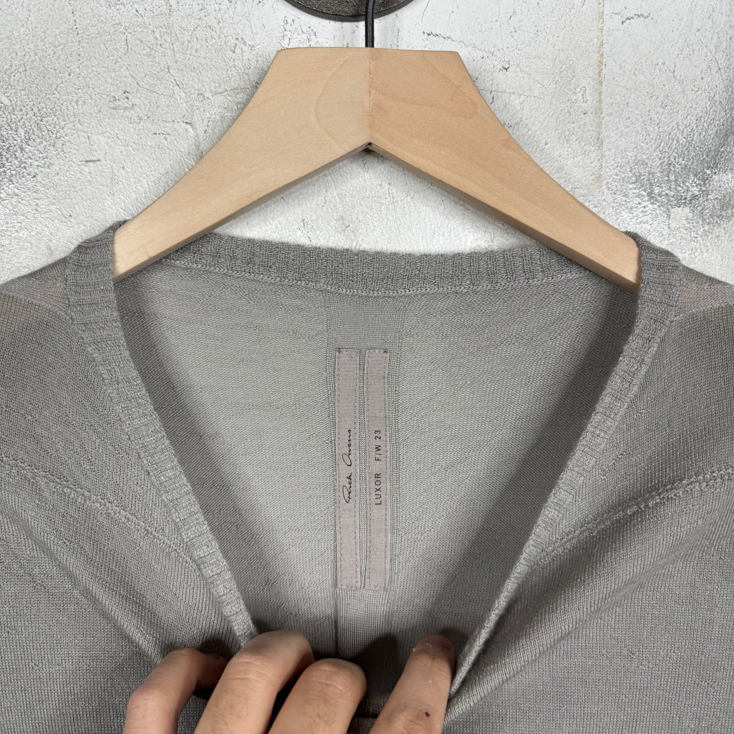 Rick Owens Luxor Cashmere Thin Sweater
