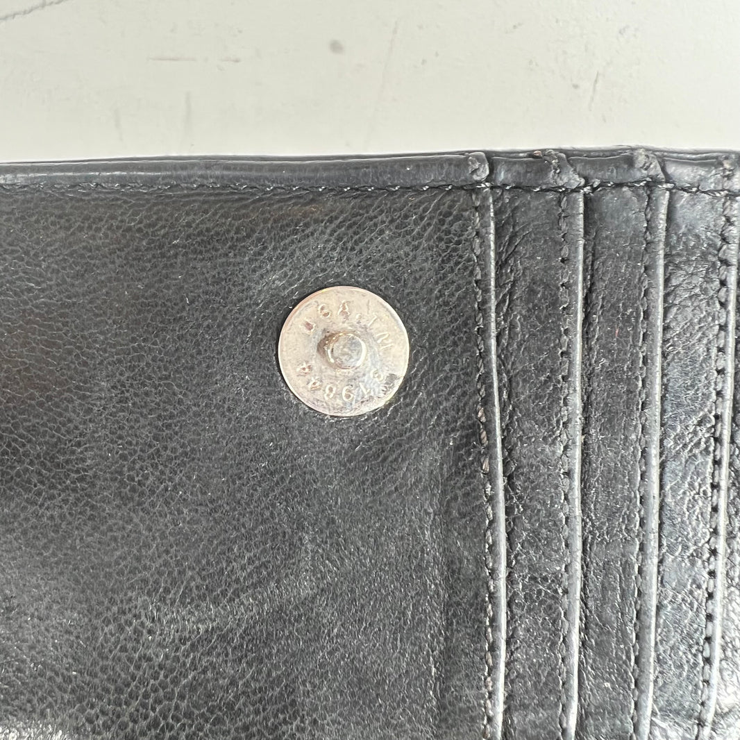 Chrome Hearts Soft Leather Fold Wallet