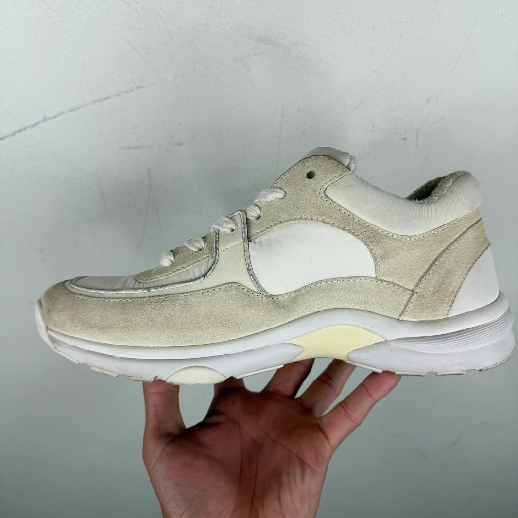 Chanel CC White Runners