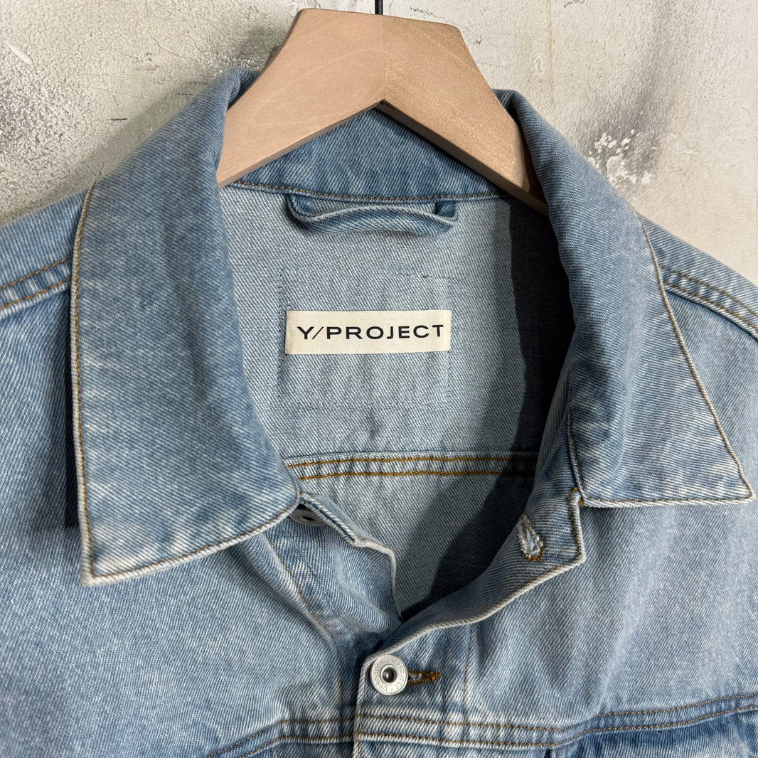 YProject Wire Denim Trucker Jacket