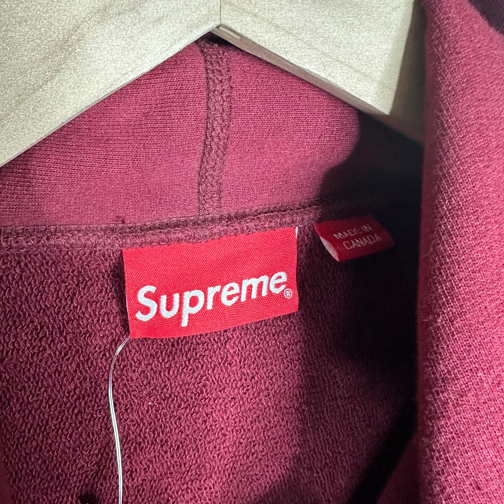 Supreme Maroon KIDS Hoodie