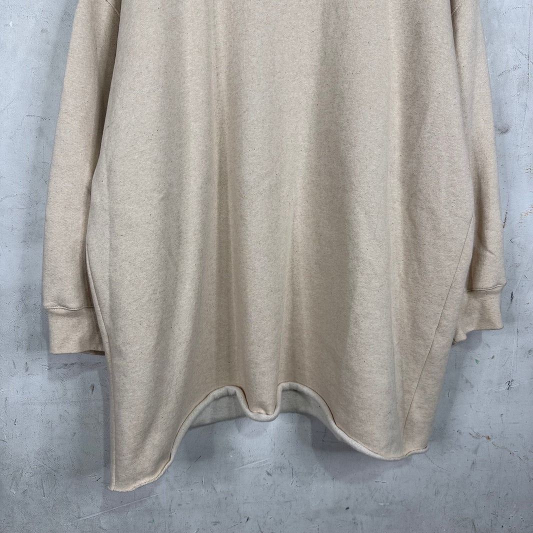 Rick Owens Hollywood Natural Long Crewneck