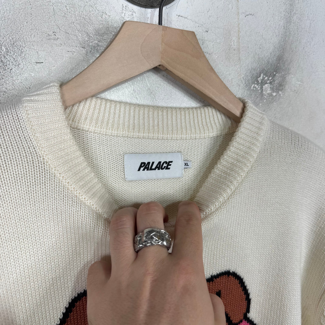 Palace Bulldog Knit Sweater