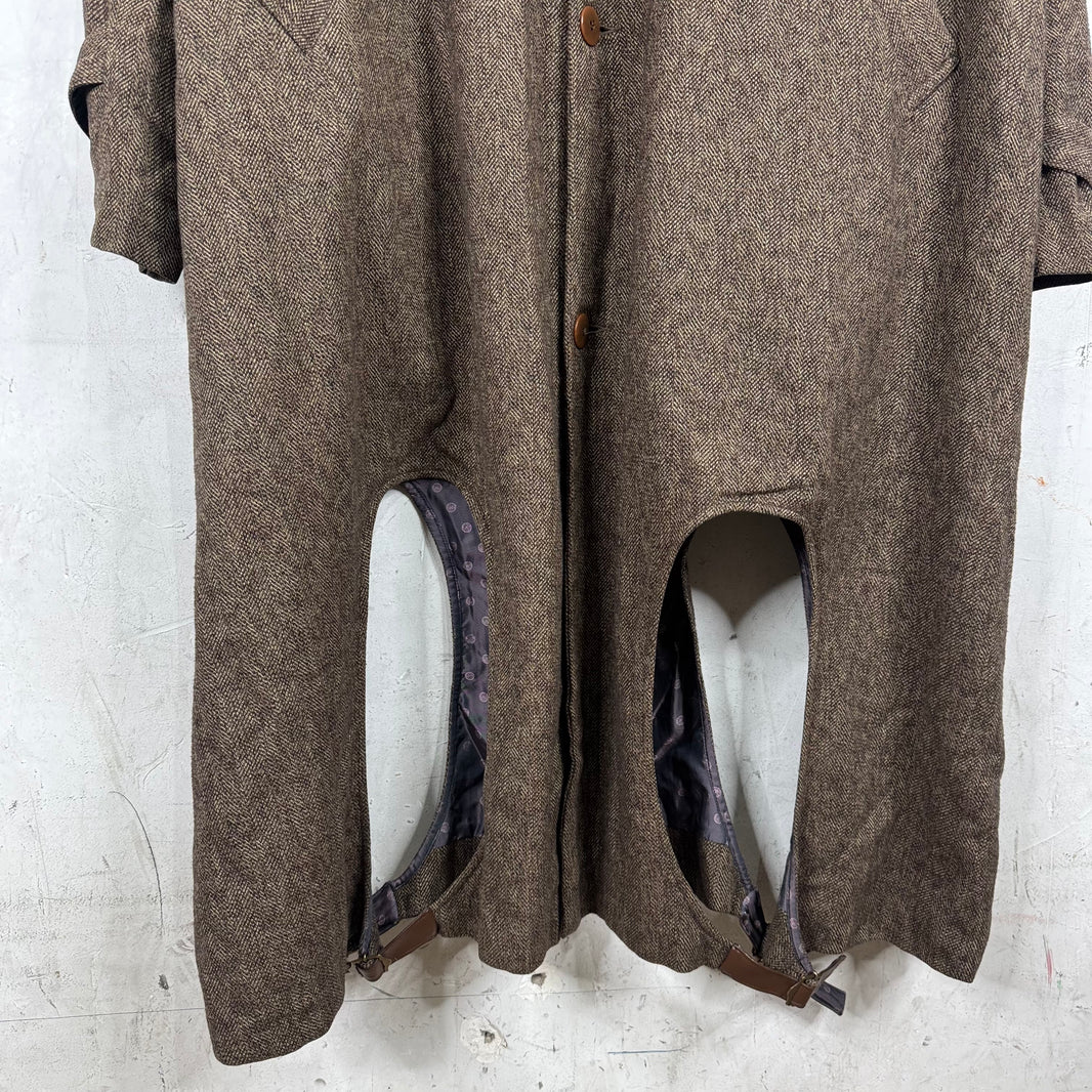 Kapital Tweed Piano Farm Trench Coat