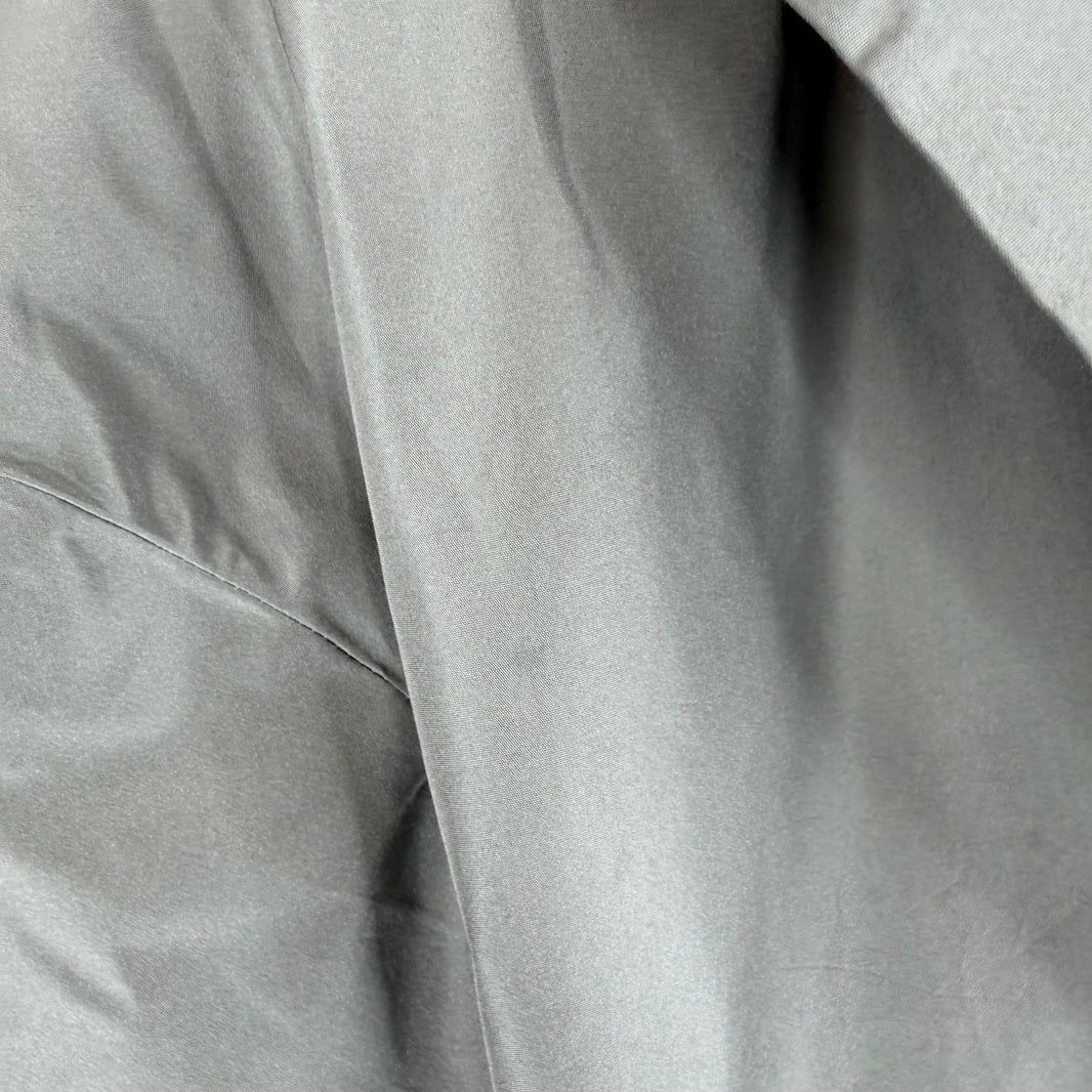 Balenciaga Gray Nylon Blazer Jacket