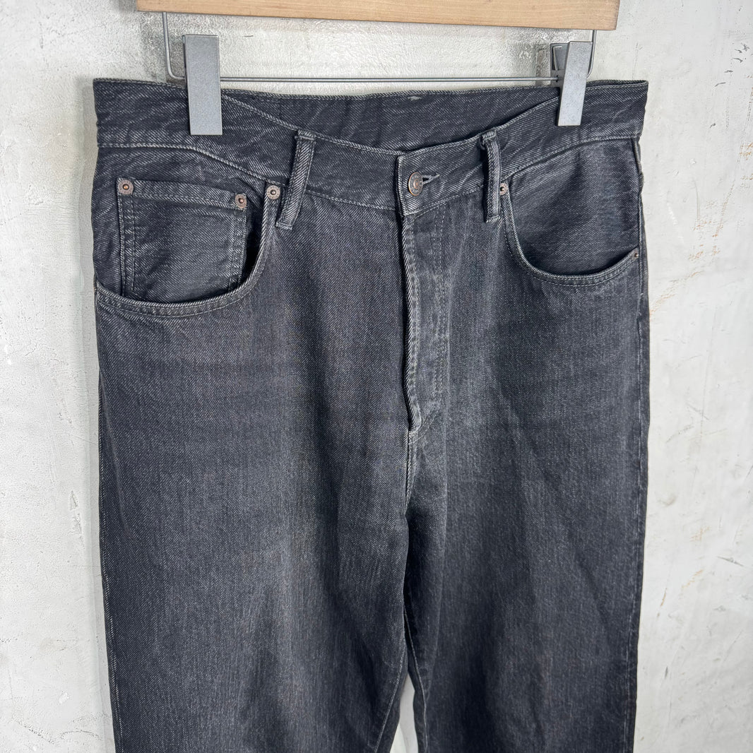 Acne Studios 1991 TOJ Black Jeans
