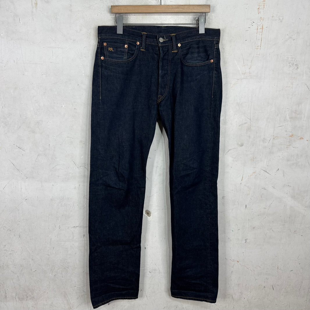 RRL Selvedge Straight Legged Jeans