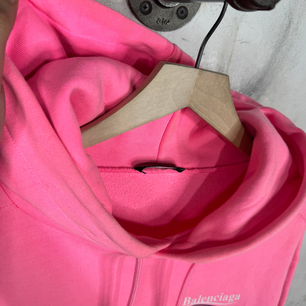 Balenciaga Pink Campaign Hoodie