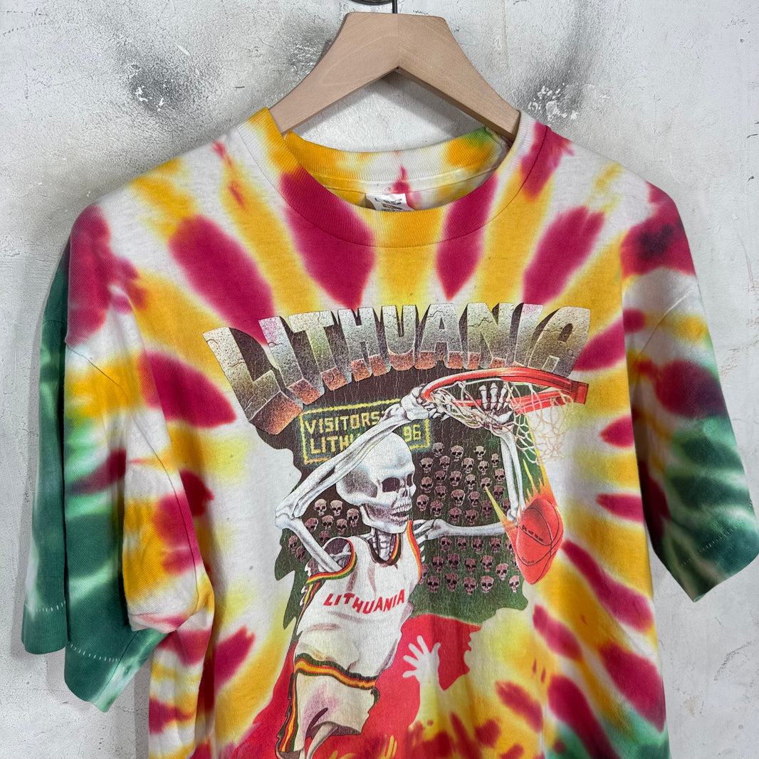 Vintage Grateful Dead Lithuania Tie Dye T-Shirt